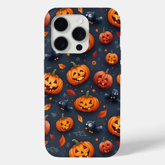 Halloween-themed iPhone15 Pro Case (Back)