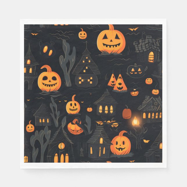 Halloween Themed Napkin (Front)