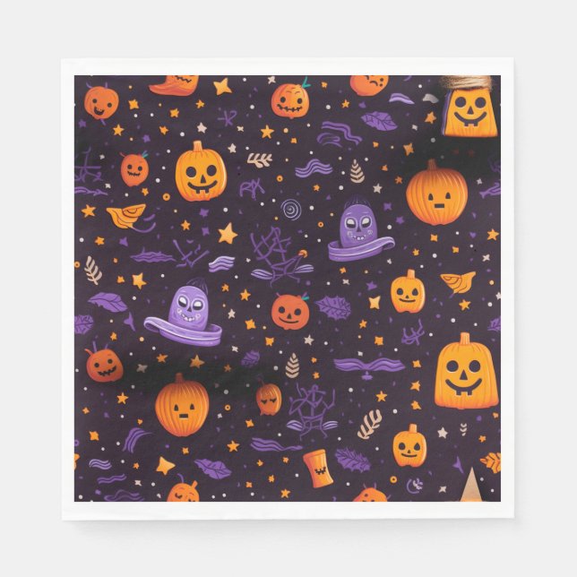 Halloween Themed Napkin (Front)