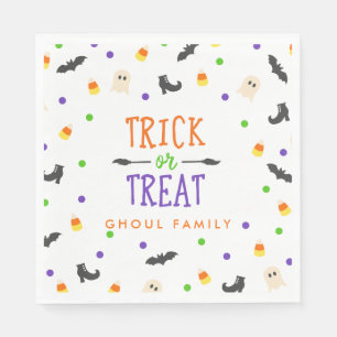 Halloween themed party   costume party   spooky napkin