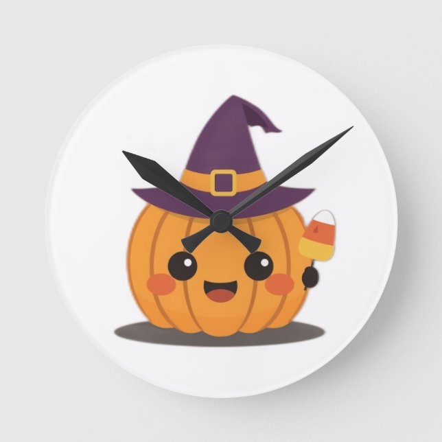 Halloween themed wall clock  (Front)