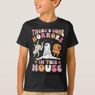 Halloween There's Some Horrors In This House Ghost T-Shirt