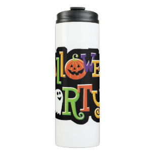 Halloween thermal tumbler