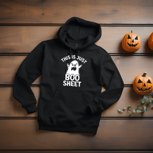Halloween This Is Just Boo Sheet, Funny Ghost  Hoodie