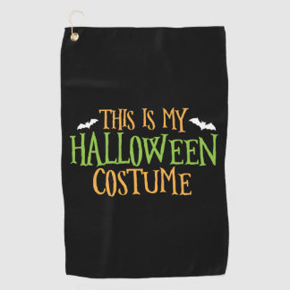 Halloween - This Is My Halloween Costume Golf Towel