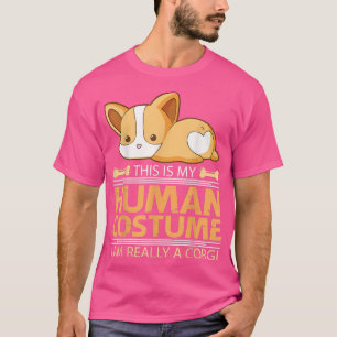 Halloween This Is My Human Costume I Am Really A C T-Shirt