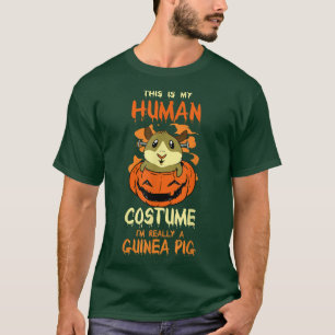 Halloween This Is My Human Costume I'm Really A G T-Shirt