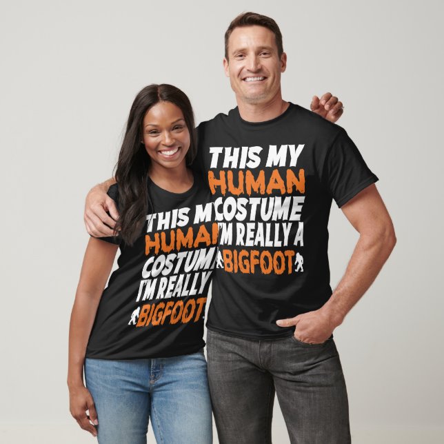 Halloween, This is My Human Costume T-Shirt (Unisex)