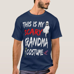Halloween This Is My Scary Grandma Costume Witch G T-Shirt