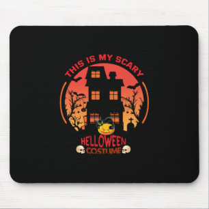 Halloween This Is My Scary Helloween Costume Mouse Mat