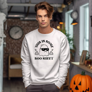 Halloween This Is Some Boo Sheet, Funny Ghost Sweatshirt