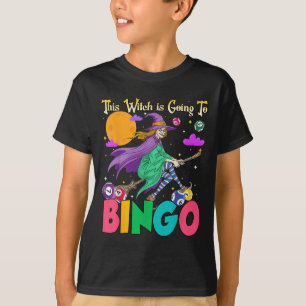 Halloween This Witch Is Going To Bingo T-Shirt