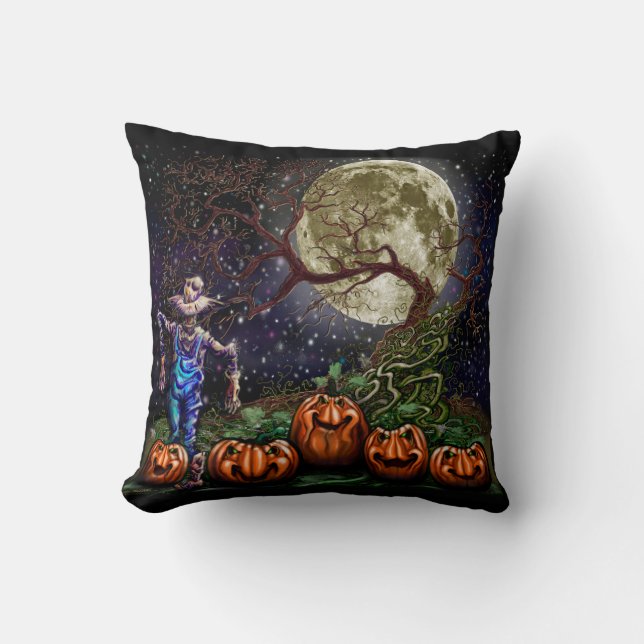 Halloween Throw Pillow (Front)