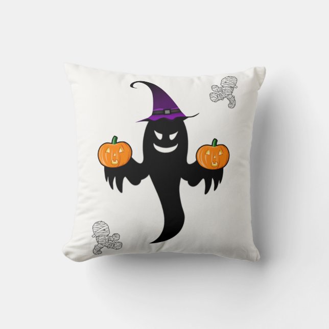 Halloween Throw Pillow (Front)