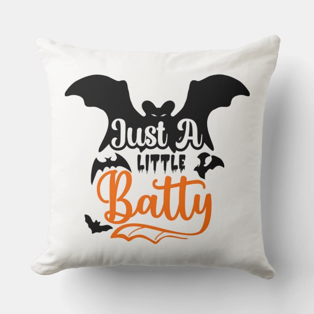 Halloween Throw Pillow (Front)