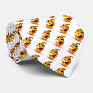 Halloween Tie/Jack-O-Lantern Tie