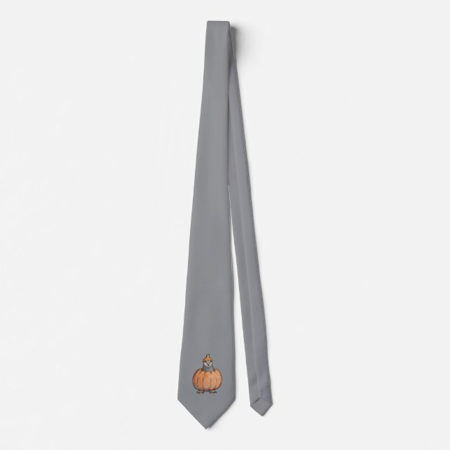 Halloween Tie with Dove (Front)
