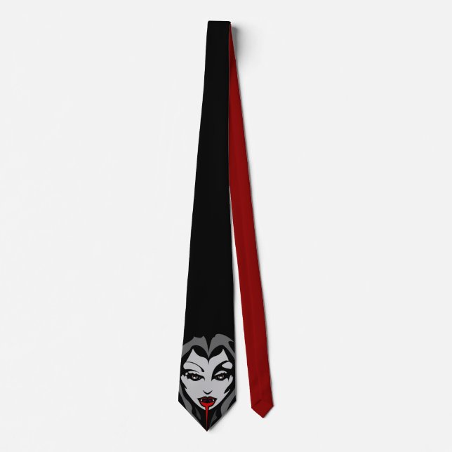 Halloween Ties Vampire Halloween Neckties Customiz (Front)