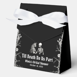 Halloween Till Death Do Us Part Bridal Shower Favour Box