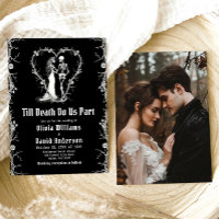 Halloween Till Death Do Us Part Gothic Wedding