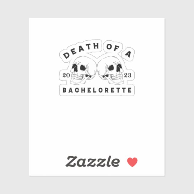Halloween Till Death Do Us Party Death Of A Bachel (Sheet)