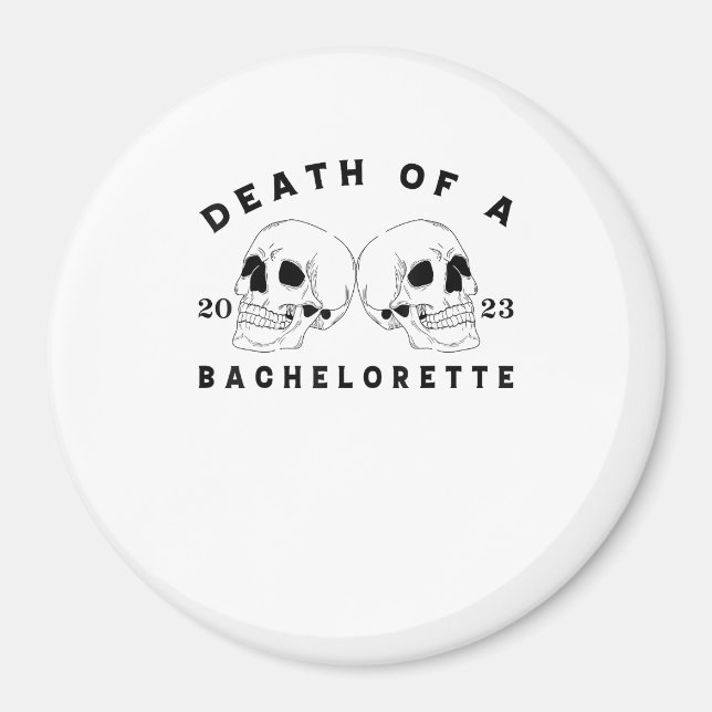 Halloween Till Death Do Us Party Death Of A Bachel Magnet (Front)