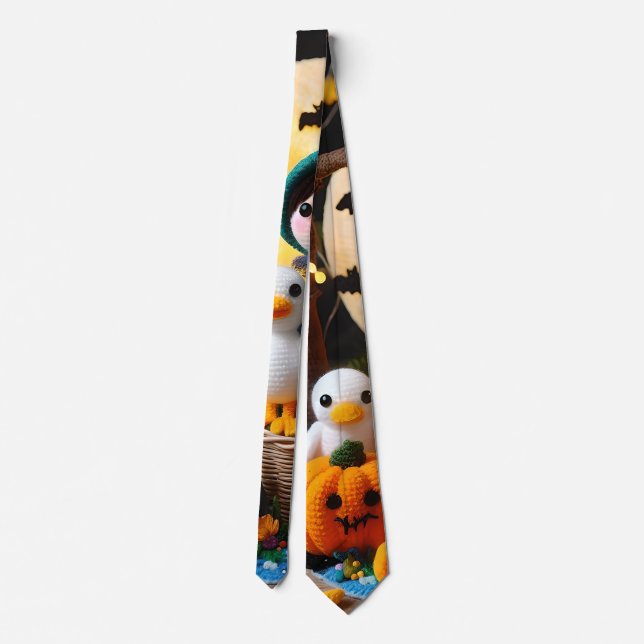 Halloween Time (For him) Tie (Back)