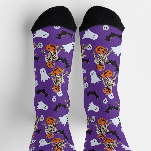 Halloween Time Socks (Top)