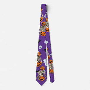 Halloween Time Tie
