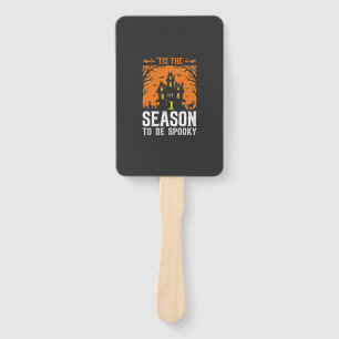 Halloween Tis The Season To Be Spooky Design_1 Hand Fan