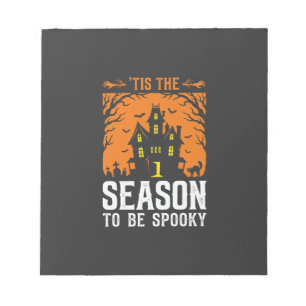 Halloween Tis The Season To Be Spooky Design_1 Notepad