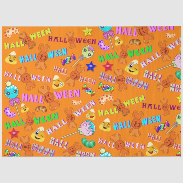 Halloween Tissue Paper (Front)