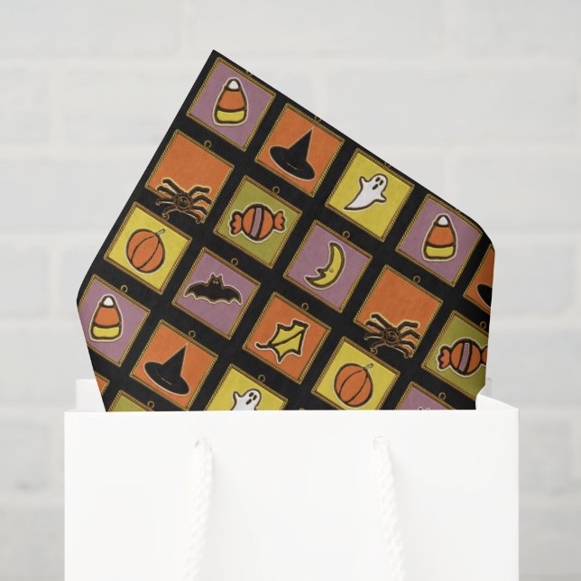 Halloween Tissue Paper (Gift Bag)