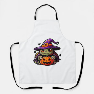 Halloween Tortoise Turtle Witch Hat Costume Spooky Apron