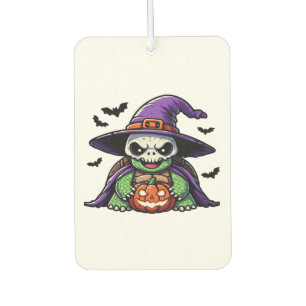 Halloween Tortoise Turtle Witch Hat Costume Spooky Car Air Freshener