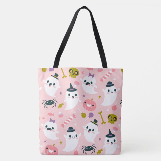 Halloween  tote bag (Front)