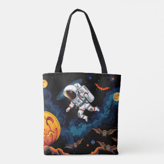 Halloween Tote Bag - Galaxy Trick-or-Treat Bag 