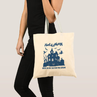 Halloween Tote Bag – Haunted House