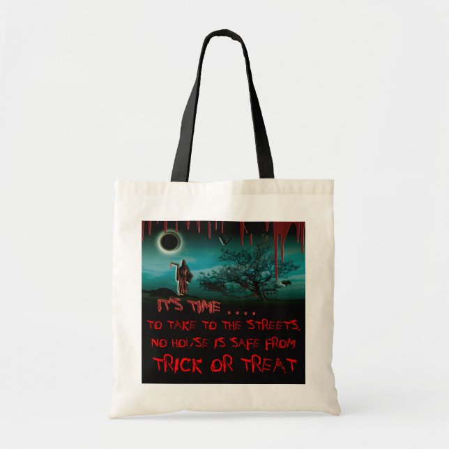 Halloween tote bags - customise (Front)