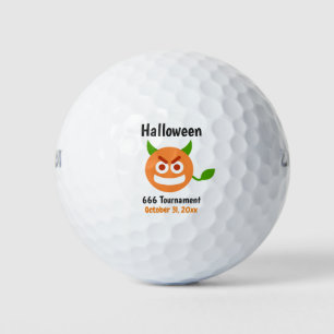 Halloween Tournament Cute Devil Golf Balls
