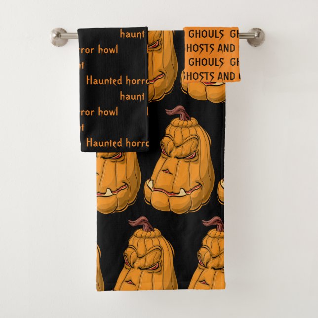 Halloween Towel Bath set (Insitu)