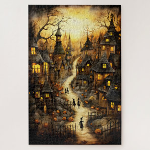 Halloween Town Jigsaw Puzzle