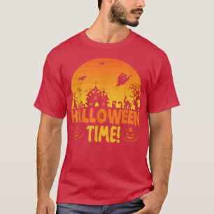 Halloween Town  Spooky Haunted House  T-Shirt
