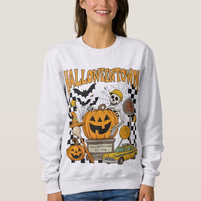 halloween town  sweatshirt (Front)