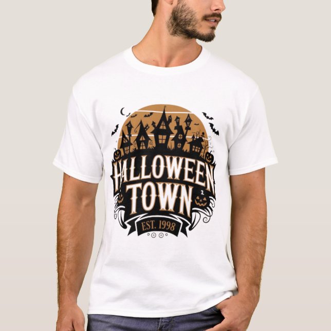 halloween town T-Shirt (Front)