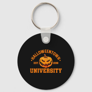 Halloween Town University Est 1998 Pumpkin Hallowe Key Ring