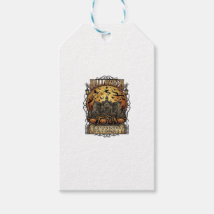Halloween Town University Haunted Mansion Spooky C Gift Tags