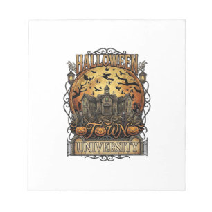 Halloween Town University Haunted Mansion Spooky C Notepad