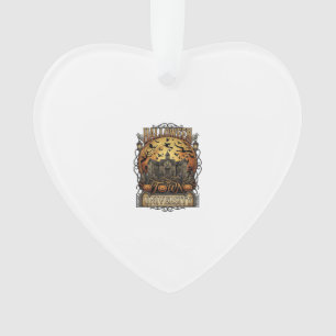 Halloween Town University Haunted Mansion Spooky C Ornament