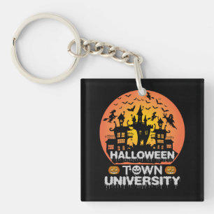 Halloween Town University Key Ring